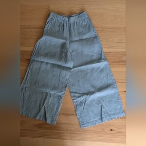 Not perfect linen- 100% linen blue Wells Culottes
